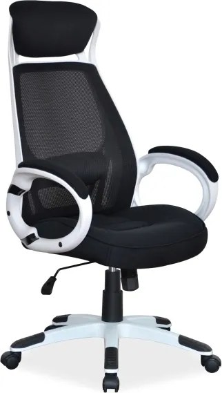 Sedia da ufficio Q-409 nera – 63x51x117 cm