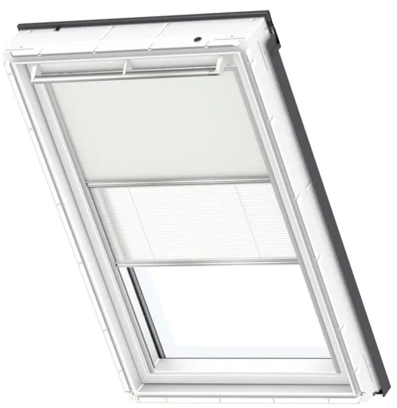 Tenda per finestra da tetto duo oscurante e dimmerabile, manuale VELUX DFD SK06 1085S L 114 x H 118 cm beige
