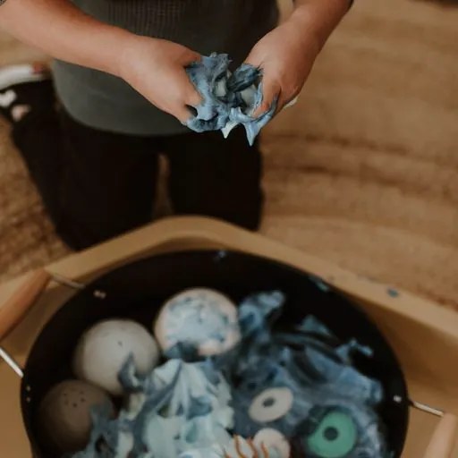 Tazze impilabili in silicone, oceano