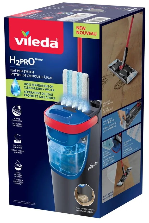 Mop con secchio H2PrO – Vileda