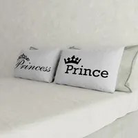 Set 2 federe Princess e Prince Datex