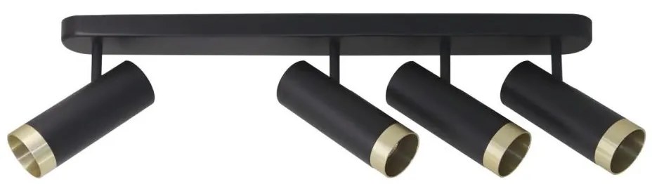 Faretto FADO 4xGU10/10W/230V nero