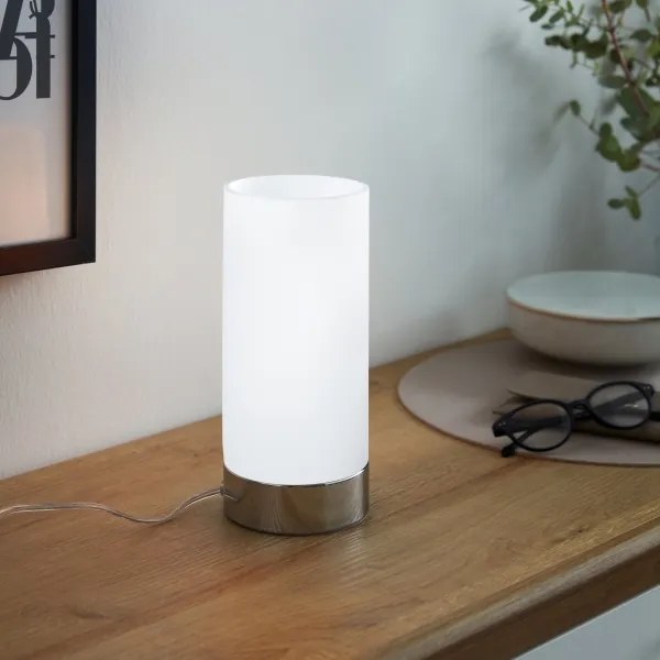 Eglo 95776 - Lampada da tavolo DAMASCO 1 1xE27/60W/230V