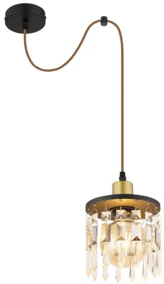 Globo 15533H - Lampadario a sospensione con filo COMMA 1xE27/40W/230V