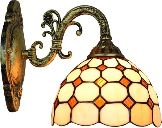 Brilagi - Lampada da parete in stile Tiffany DORAN 1xE27/40W/230V