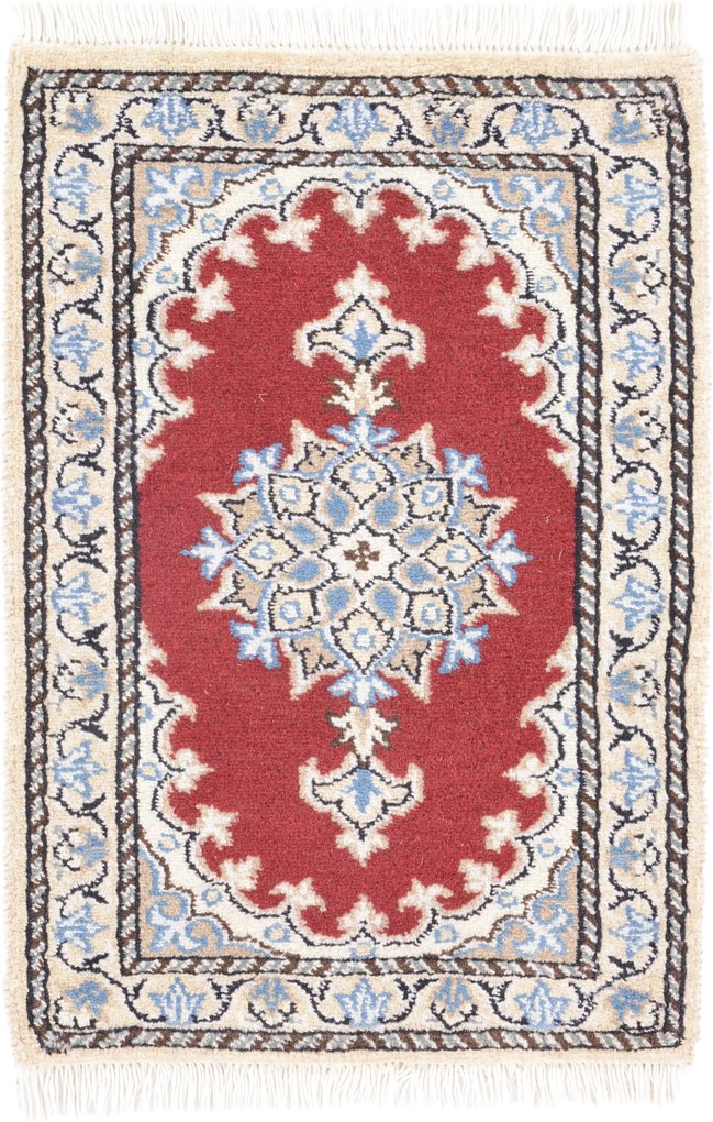 Nain Tappeto 40x60 (Iran) Annodato A Mano