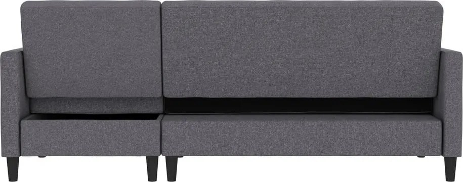 Divano letto grigio angolare Celine - Støraa