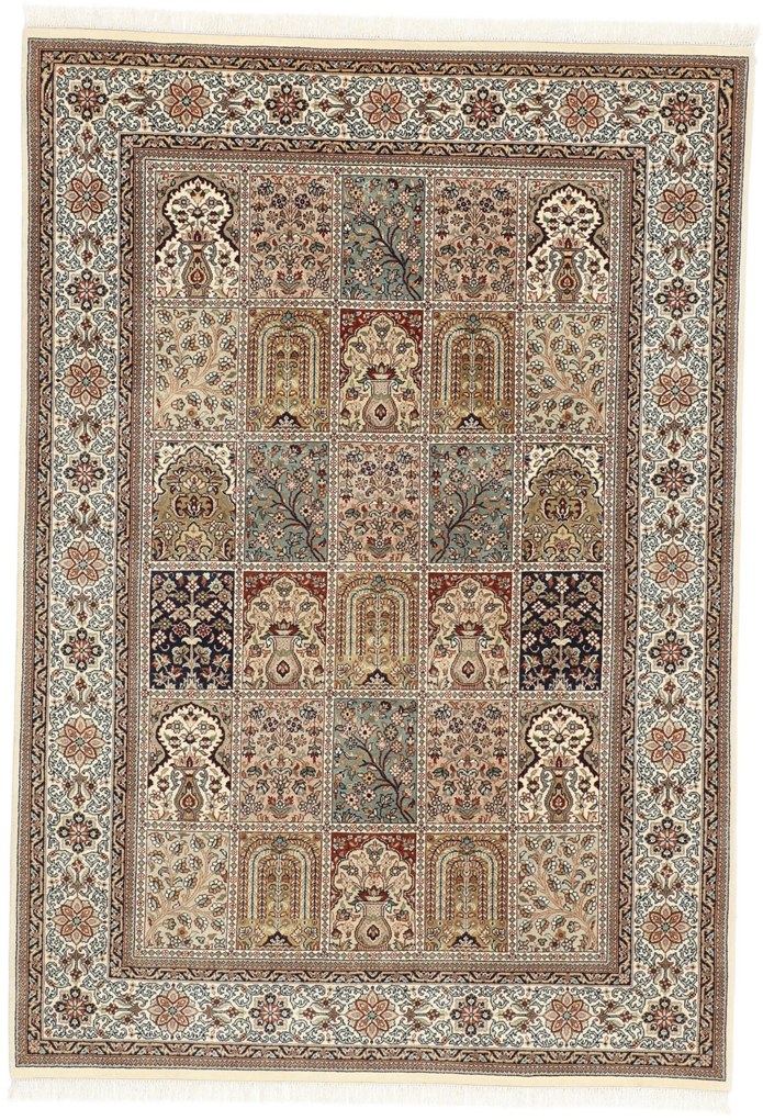 Bakhtiar Tappeto orientale 200 x 140 (Indian) Annodato A Mano