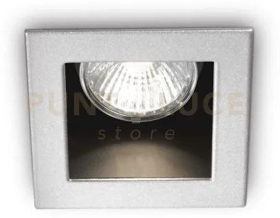 Funky faretto incasso alluminio 1 luce attacco gu10 9x9cm