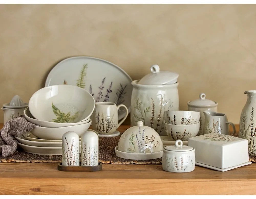 Tazze in set beige in gres 6 pz 400 ml Bea – Bloomingville