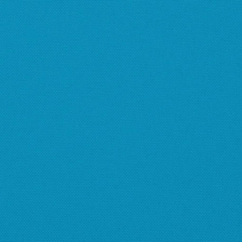 Cuscino per Panca Blu 150x50x3 cm in Tessuto Oxford