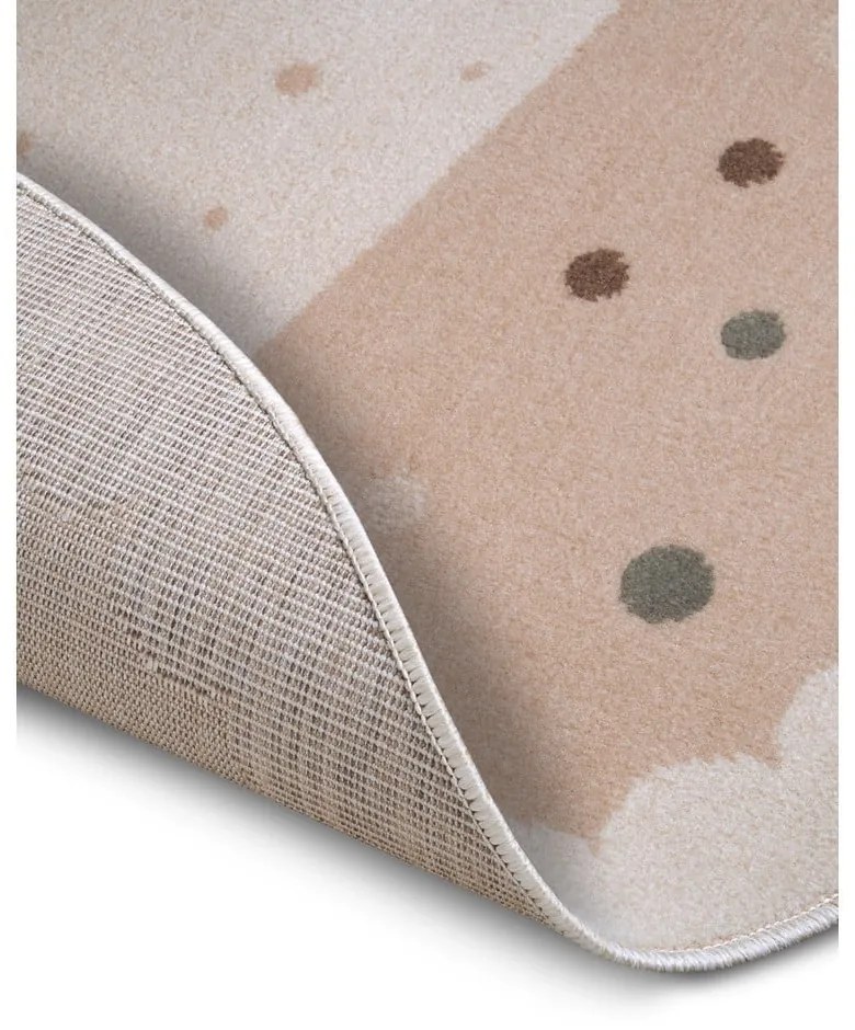 Tappeto beige per bambini ø 100 cm Crown - Hanse Home