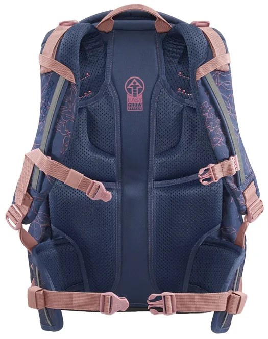 Zaino scuola coocazoo MATE, Sweet Rose, certificato AGR