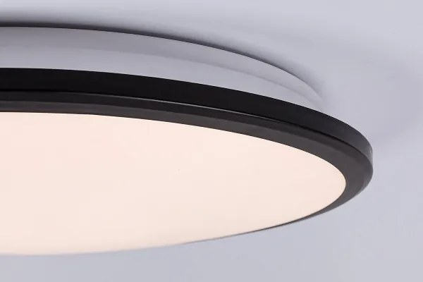 Rabalux 71126 - Plafoniera LED ENGON 18W 230V 3000K nero 27 cm