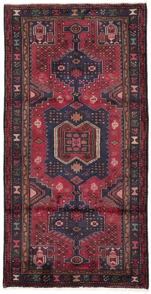 Tappeto persiano 110 x 220 (Iran) Annodato A Mano