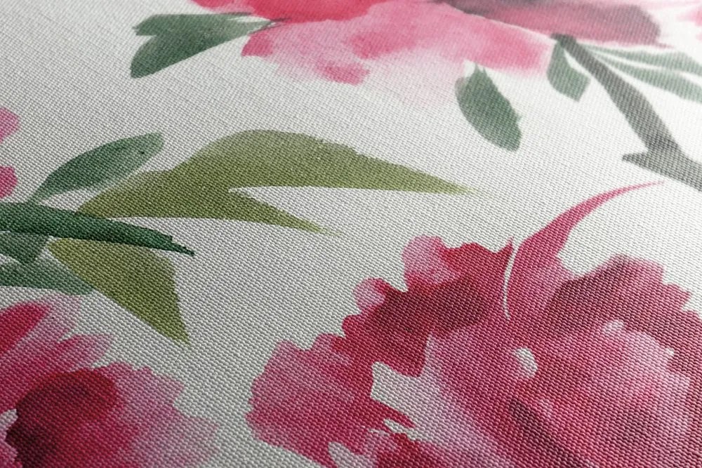 Stampa su tela – Fiori di azalea