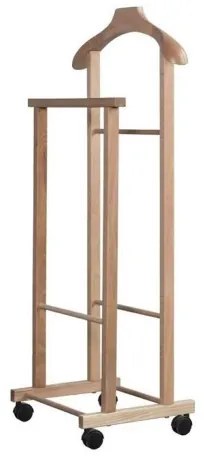 Indossatore appendiabiti da casa in legno NATURALE
