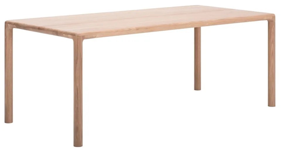 Tavolo da pranzo in rovere massiccio 90x200 cm Derven – Gazzda