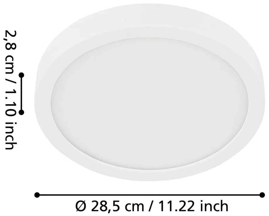 Plafoniera LED bianca FUEVA 5 – EGLO