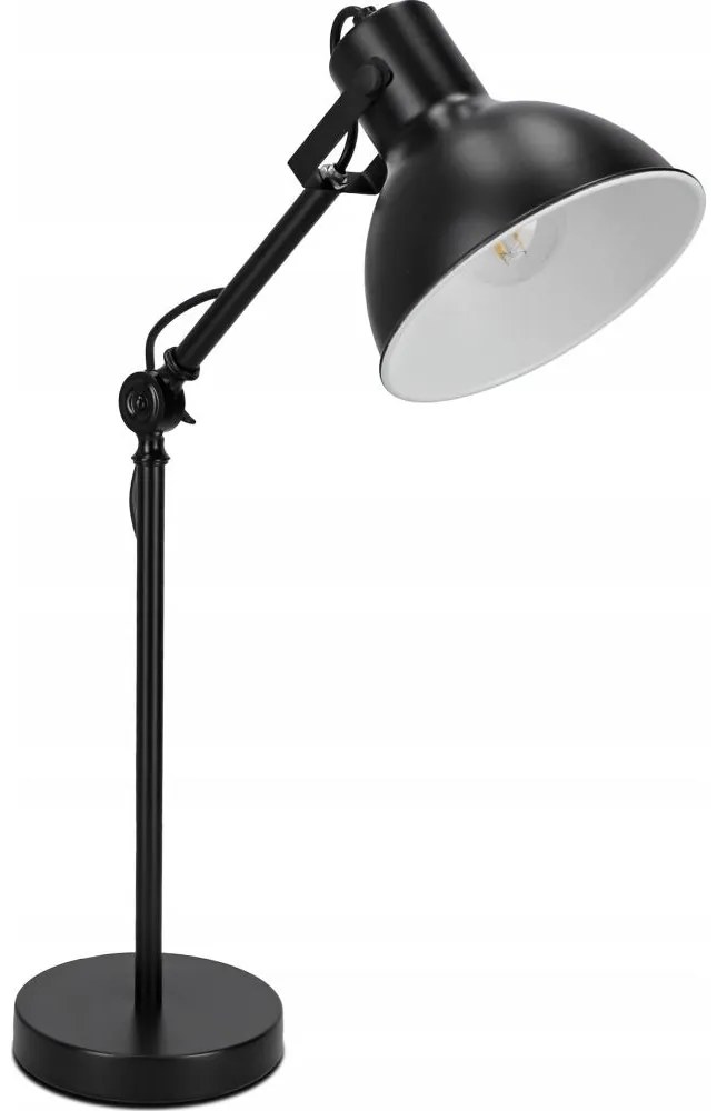 Lampada da tavolo 1xE27/40W/230V nera