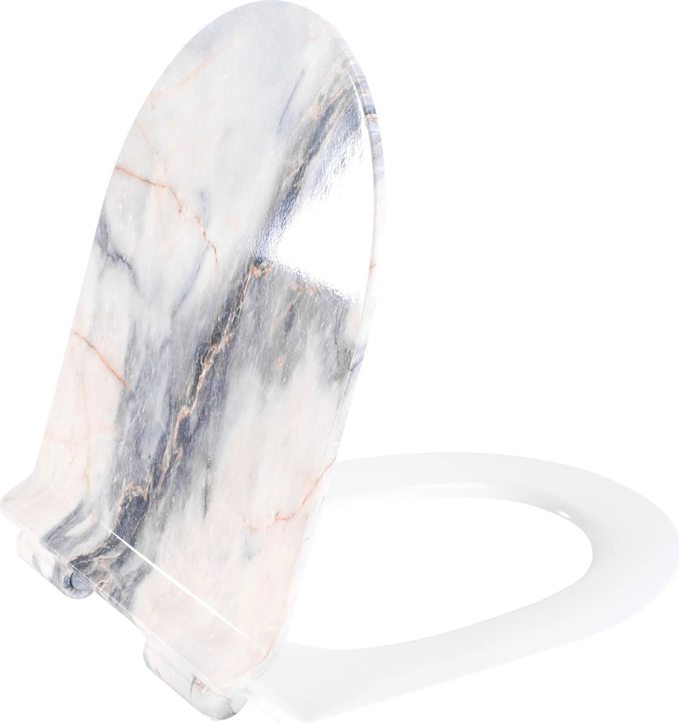 Copriwater CARLO GRANIT SHINY DUROPLAST SLIM