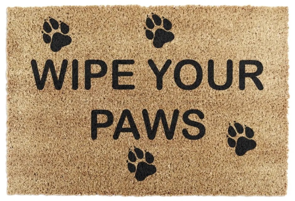 Zerbino in cocco 40x60 cm Wipe Your Paws - Artsy Doormats