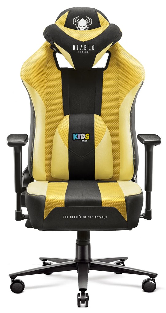 Sedia Da Gaming Diablo X-Player 2.0 In Materiale Kids Size: Dark Sunflower