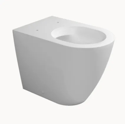 Ceramica Flamini LINK LK117G vaso goclean filo muro a pavimento scarico SP in ceramica bianco