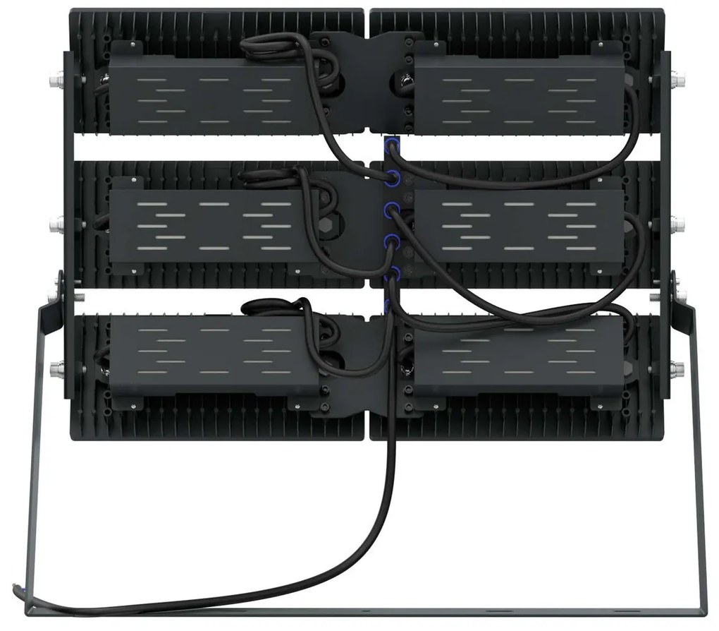 Faro Modulare LED 1.200W IP66 167lm/W No Flickering con driver Philips Colore Bianco Naturale 4.000K