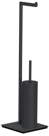 WENKO 71556800 - Set WC RECCO 20x71,5 cm nero