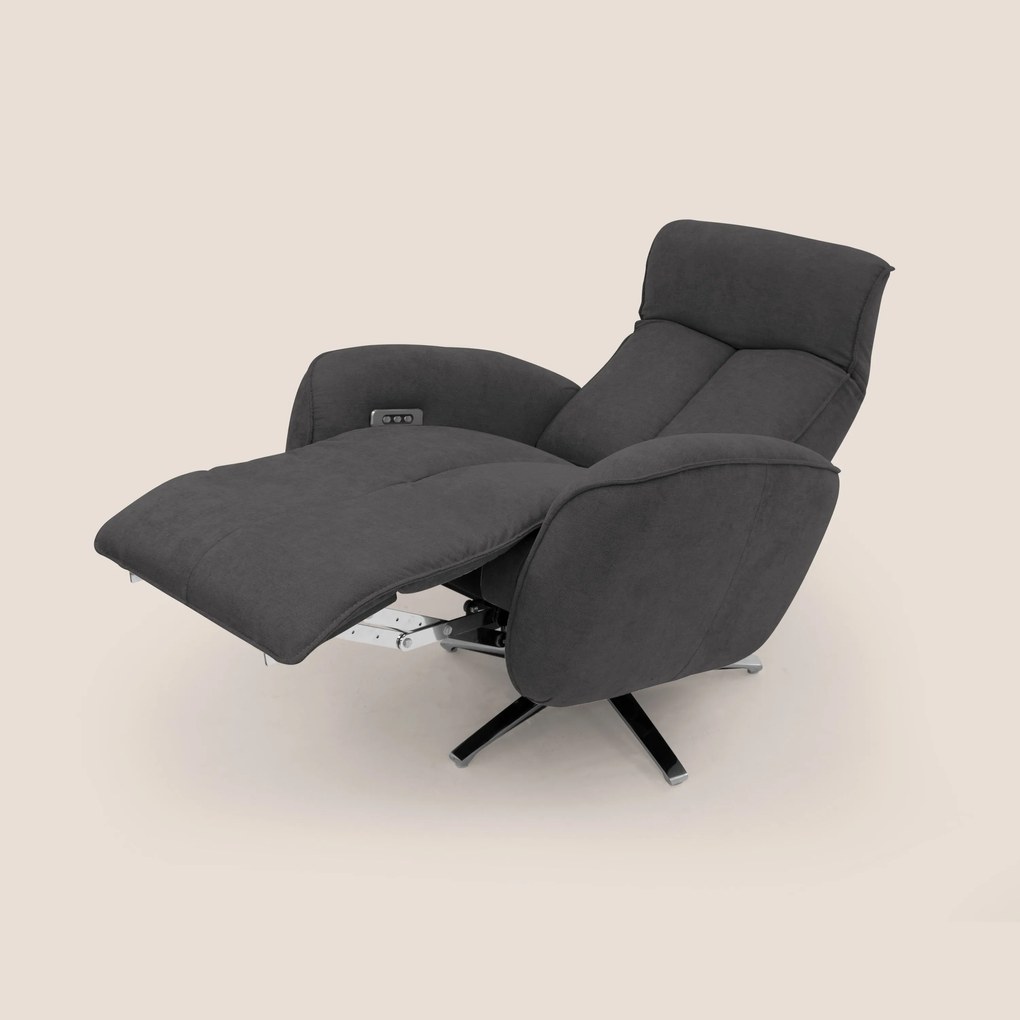 EVA Poltroncina RELAX in morbido tessuto impermeabile T02 nero