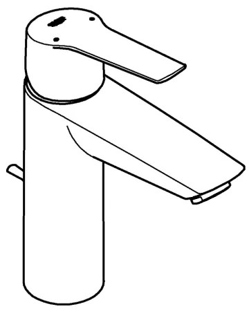 GROHE 23455002 - Miscelatore lavabo START 2021 misura M cromo lucido