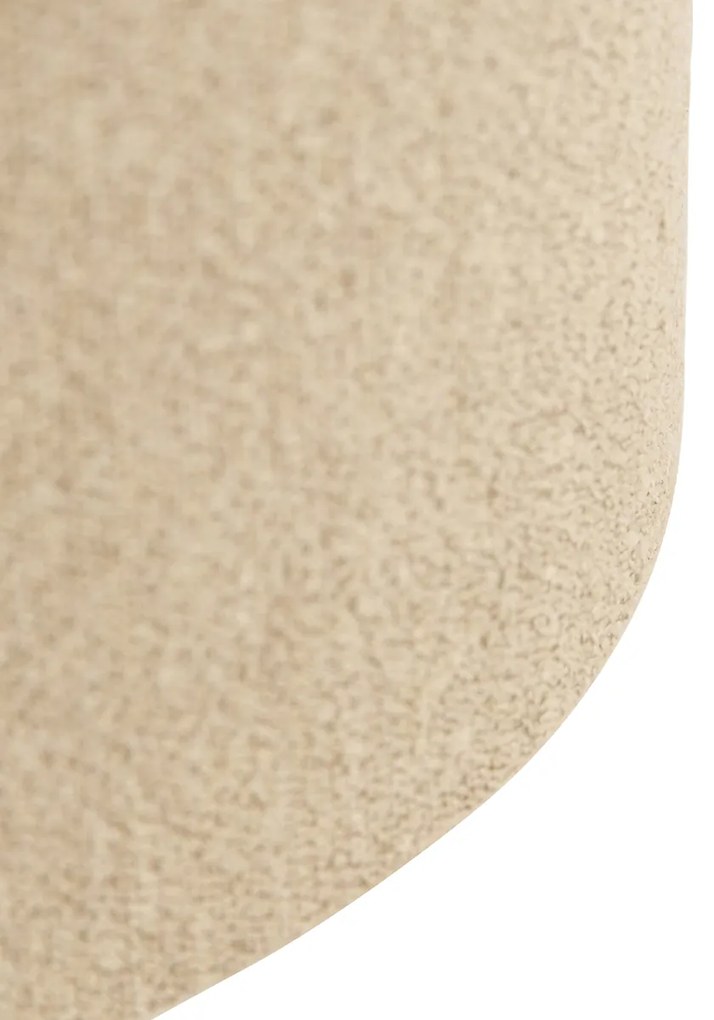 Paralume in Bouclé Taupe 50/50/25