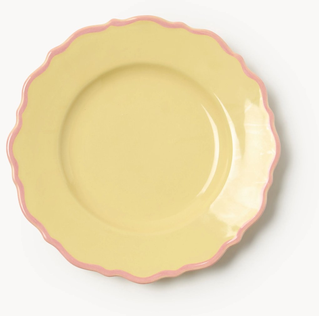 Set di 4 piatti da colazione Crumble