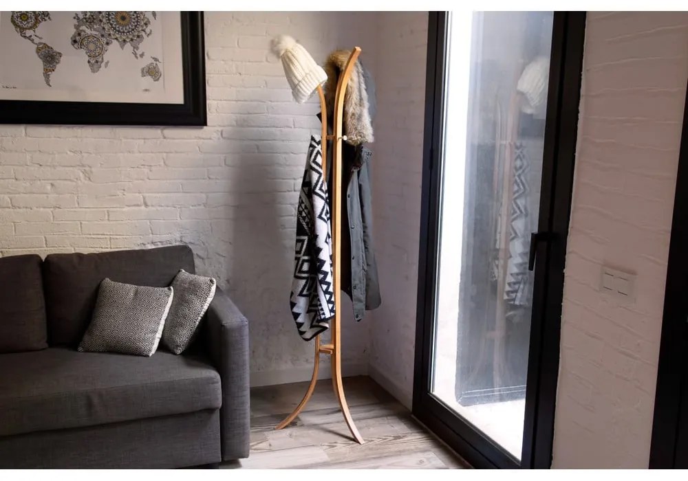 Appendiabiti e cappelli in bambù Bambù - Compactor