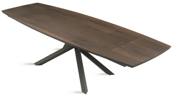 Tavolo allungabile FLOYD 250 cm con piano in Rovere Termico