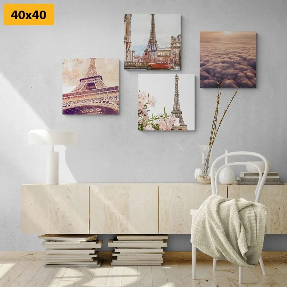 Set di quadri – Torre Eiffel a Parigi