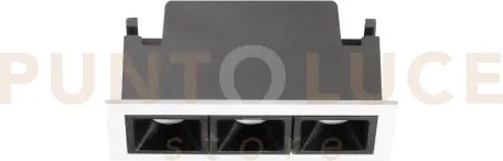 Lika trim incasso led smd osram alimentatore onoff incluso 8 w 29° ...
