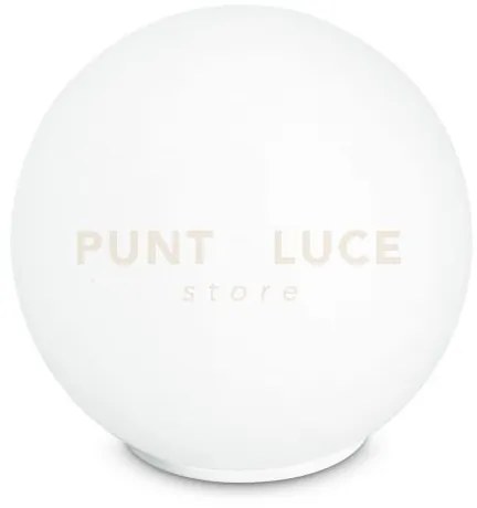 Lumetto city sfera bianco 1 luce attacco e14 20x20x21cm