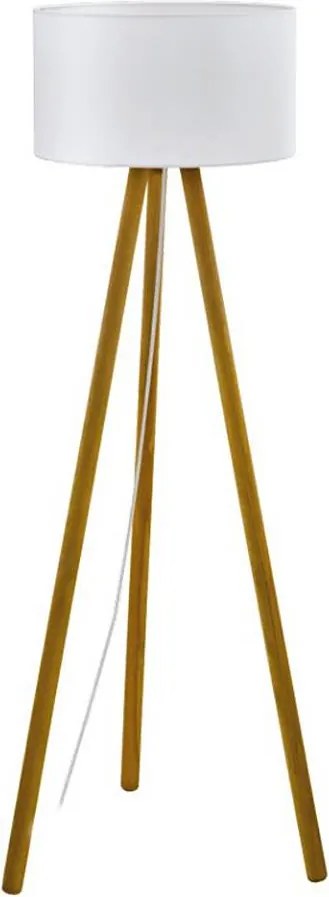 Eglo 55115 - Lampada LED da terra 1xE27/11W/230V faggio