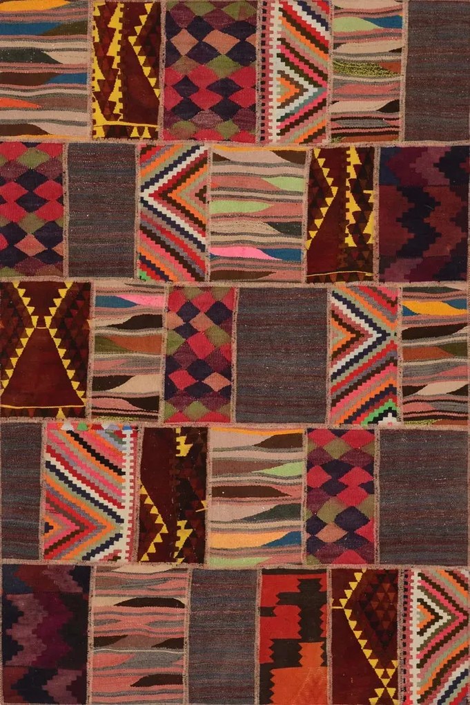 Patchwork Tappeto persiano 200x300 (Iran)