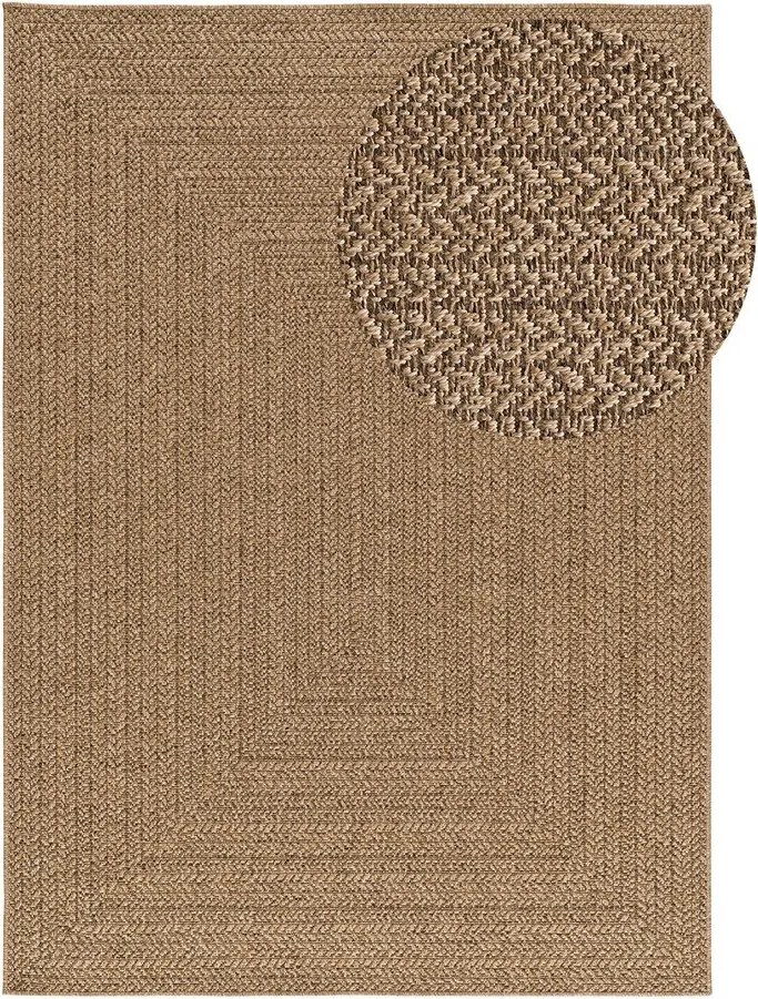 Tappeto da interno/esterno di colore naturale 120x170 cm Acra – Universal