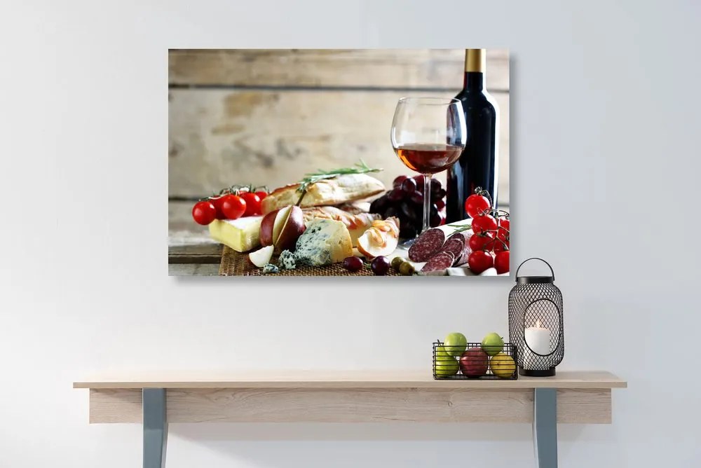 Quadro su tela – Cena romantica