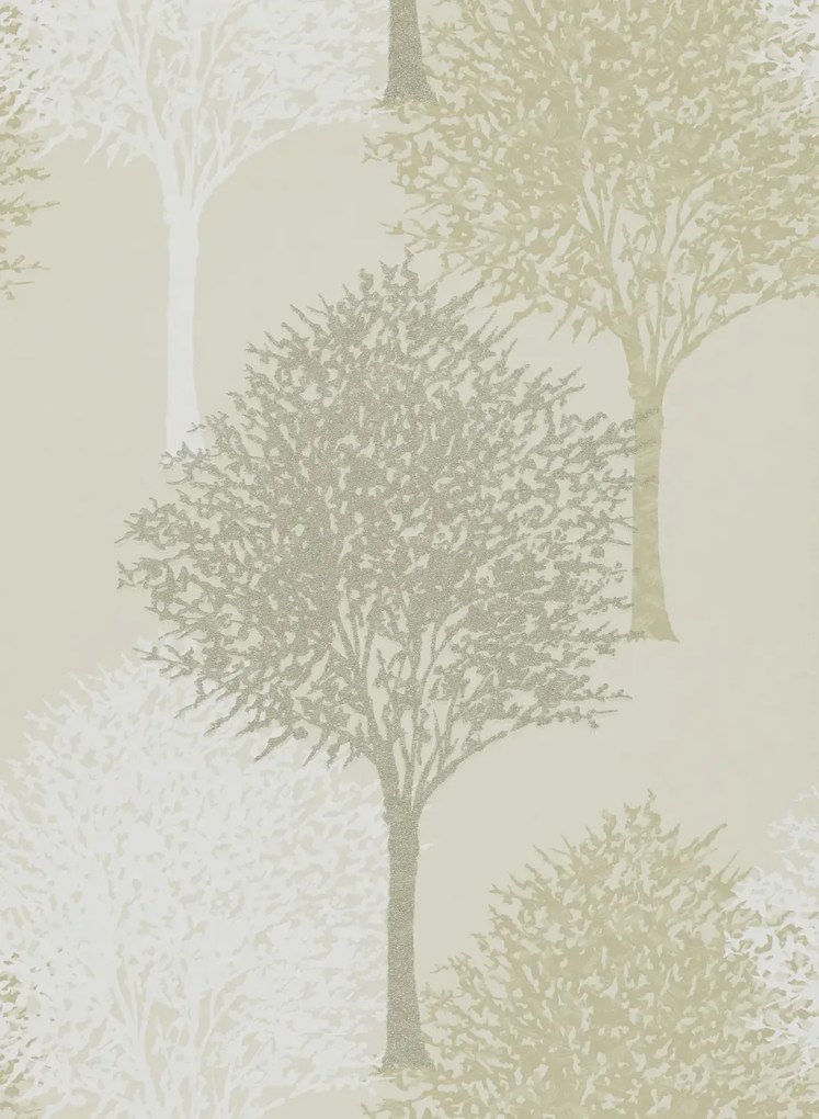 Harlequin Carta da parati Entice - Silver/ Putty/ Sketched