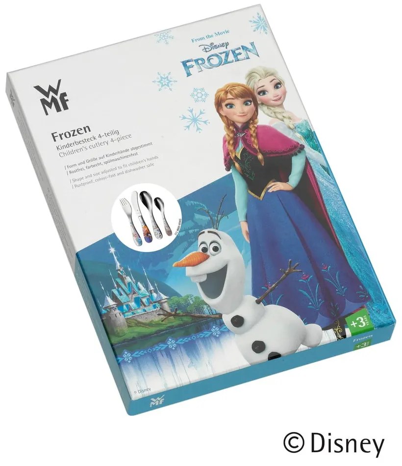 Set di 4 posate per bambini in acciaio inox Frozen - WMF