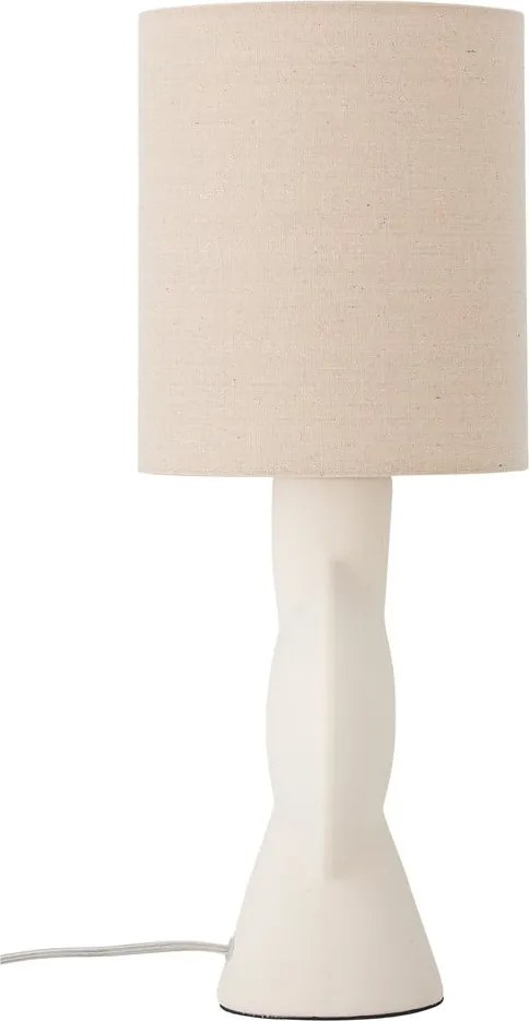 Lampada da tavolo beige con paralume in tessuto (altezza 54,5 cm) Sergio - Bloomingville
