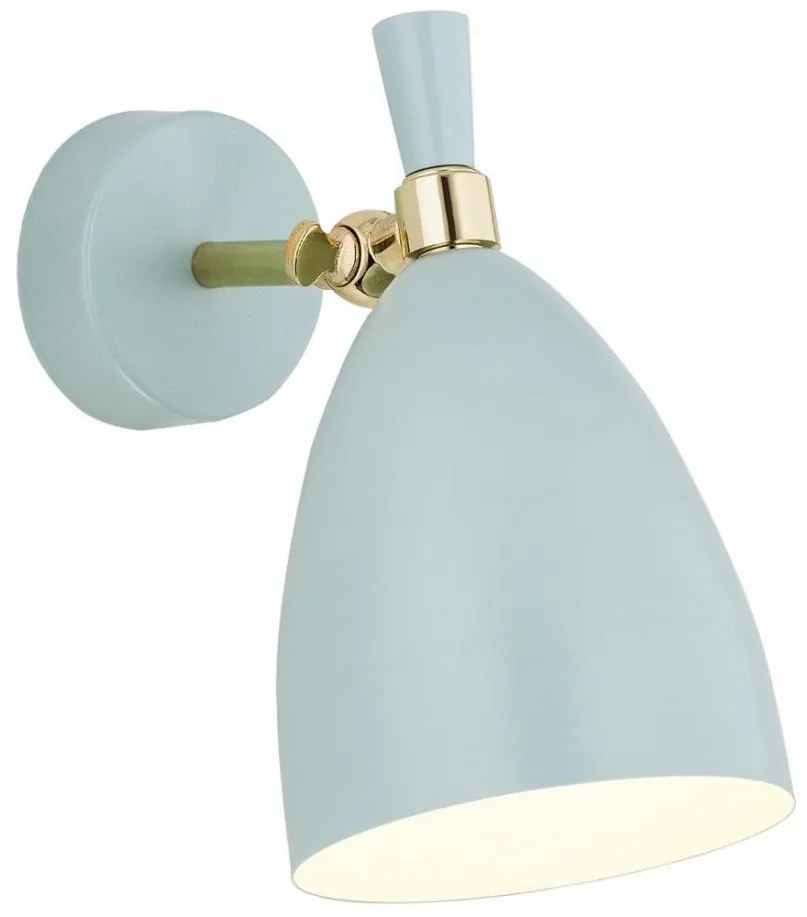 Argon 4700 - Applique CHARLOTTE 1xE27/15W/230V blu/oro