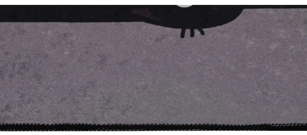 Set di tappetini per il bagno neri/grigi 2 pz 60x100 cm Comfort – Foutastic