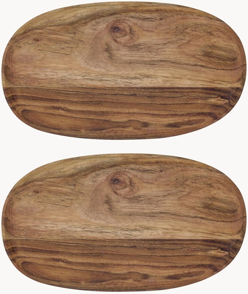 Set di 2 vassoi da portata HDWood