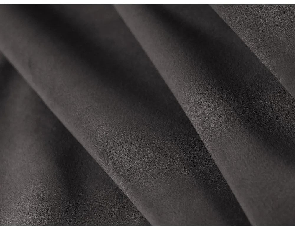 Divano in velluto grigio scuro 191 cm Bellis - Micadoni Home